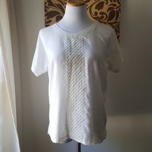 J.Crew Embroidered Top